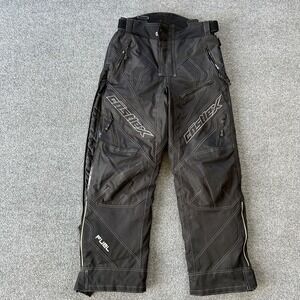 Castle X Snow Pants Mens XS Black Insulated Adjustable Waist Water Resistant